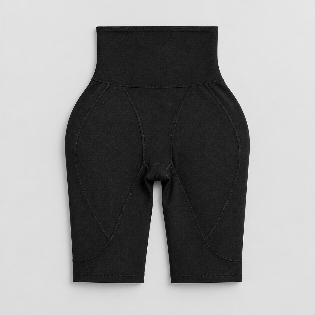 SILOUWET Contour high-waist sculpting shorts by Young.OO.Dare